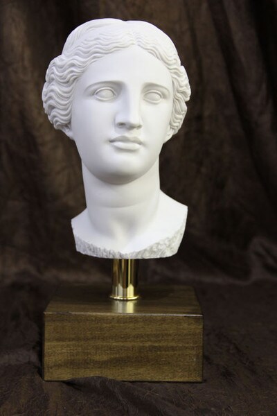 Aphrodite Venus De Milo Goddess Bust Marble Head Greek sculpture